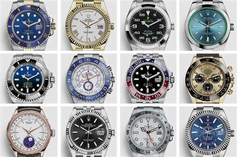 rolex watches models